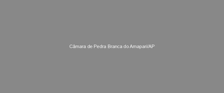 Provas Anteriores Câmara de Pedra Branca do Amapari/AP